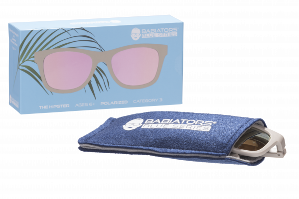 BABIATORS The Hipster polarizačné slnečné okuliare, púdrové, 6+ rokov