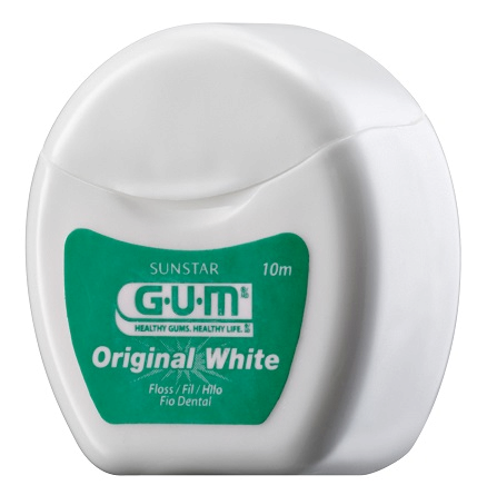 GUM OriginalWhite zubná niť bieliaca, 10 m