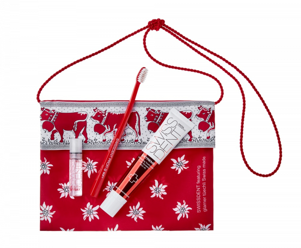 SWISSDENT darčeková sada Glarner Tüechli