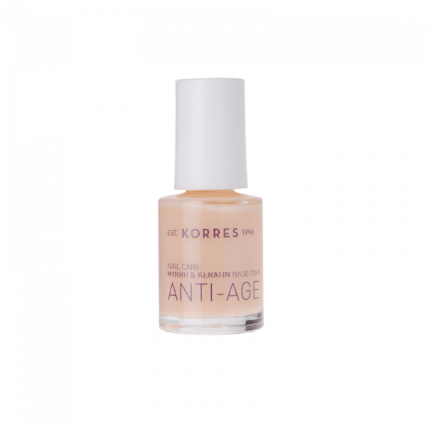 KORRES Nail Therapy - podkladový anti-ageing lak pre vyplnenie nepravidelnej štruktúry nechtov, 10 ml