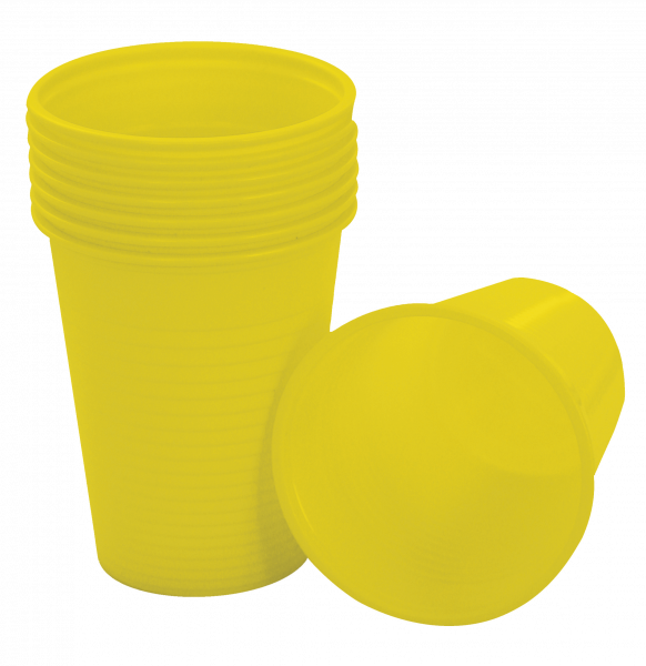 Medicom plastový pohárik do ordinácie žltý, 3000 ks