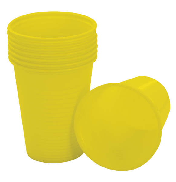 Medicom plastový pohárik do ordinácie žltý, 3000 ks