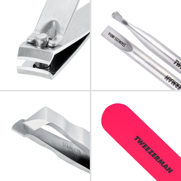Tweezerman Mini Neon Nail Rescue Kit – vrecková súprava prvej pomoci pre nechty