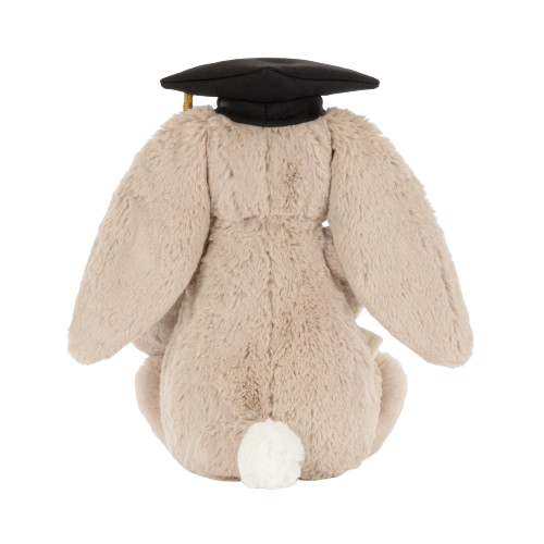 Jellycat Bashful Bunny v absolventskom outfite