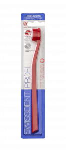 SWISSDENT COLOURS Soft-Medium, červená