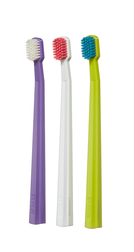 SPOKAR X zubná kefka, Soft, 3 ks