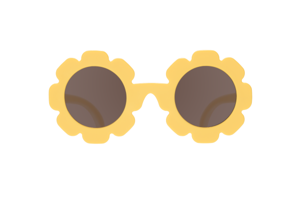 BABIATORS Flowers Sweet Sunflower, slnečné okuliare, kvety žlté, 3-5 rokov