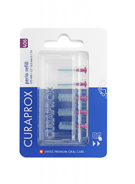 Curaprox CPS 406 Perio Refill, 5 ks
