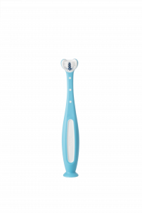 Fridababy Tooth Hugger 3D zubná kefka, modrá