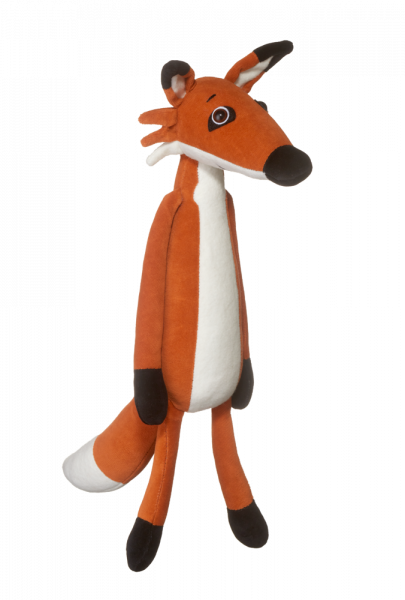 Lišiak Bielobruško, hračka z rozprávky Myši patria do neba