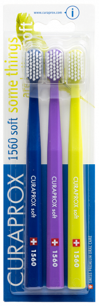 Curaprox kefka Family Pack 1560 soft 3 kusy