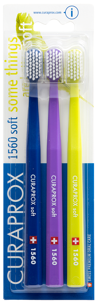Curaprox kefka Family Pack 1560 soft 3 kusy