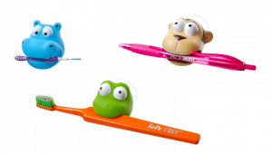 SMILLE držiak na zubnú/medzizubnú kefku, ryba