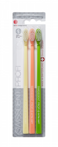 SWISSDENT GENTLE zubné kefky Extra Soft (2+1 zadarmo), TICINO