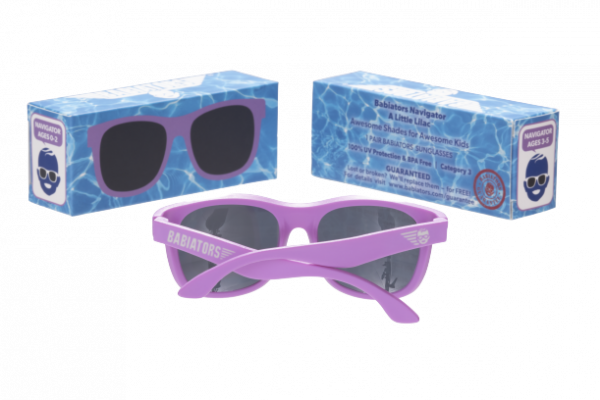 BABIATORS Navigator slnečné okuliare, fialové, 3-5 rokov