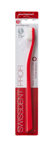 SWISSDENT WHITENING soft, červená