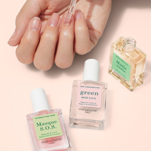 Manucurist Rescue Kit ošetrenie pre poškodené nechty, 3 × 15 ml