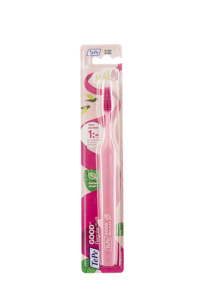 TePe GOOD Regular soft, limitovaná edícia Pink Ribbon