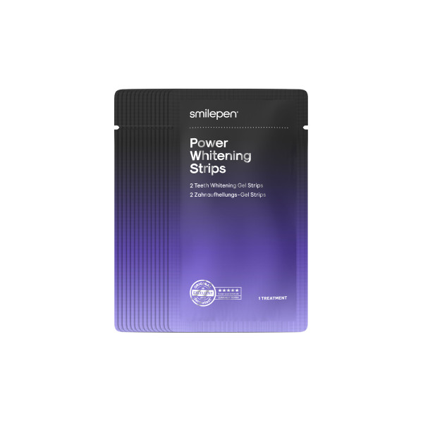 Smilepen Power Whitening Strips, bieliace pásiky na zuby, 14x2 ks