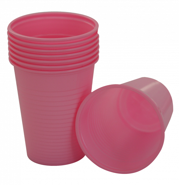 Medicom plastový pohárik do ordinácie, ružový, 3000 ks
