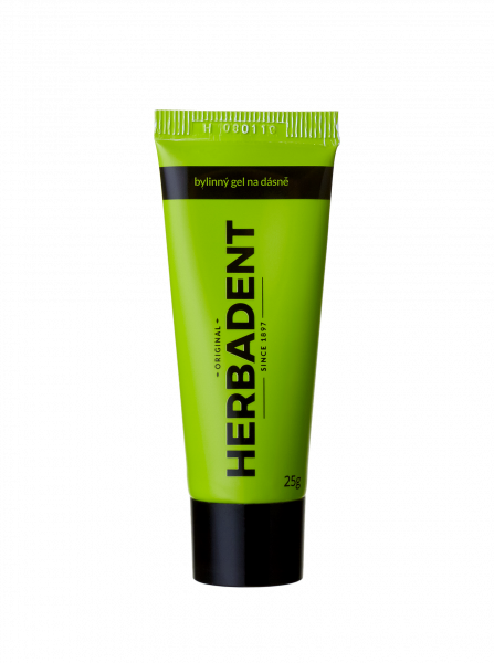 Herbadent Parodontol bylinný gél na ďasná, 25 g