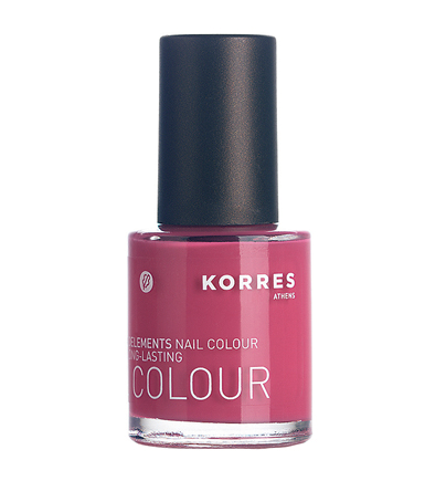 KORRES Nail Colour CYCLAMEN 23 - ošetrujúci lak na nechty, odtieň 48, 10 ml