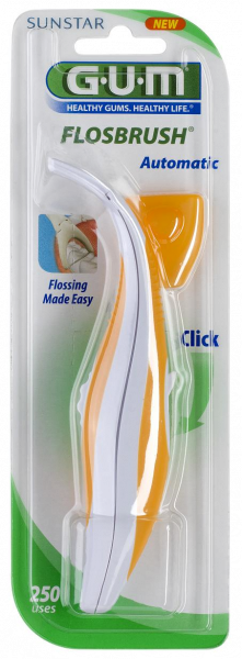 GUM Flossbrush Automatic držiak nite, na 250 použití