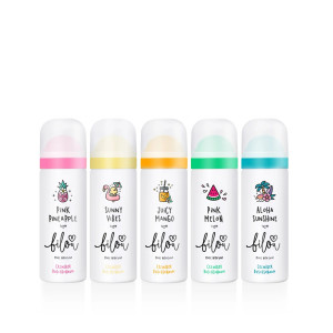 Bilou sada miniatúr sprchových pien Made With Love, 5x50 ml