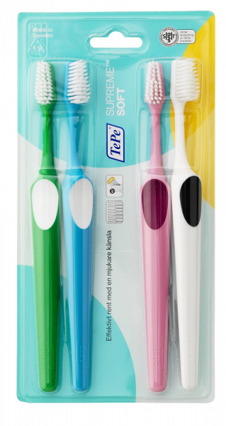 TePe Supreme soft, zubné kefky 3+1 zadarmo