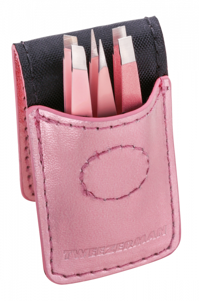 Tweezerman Micro Mini Tweezer Set mini cestovná sada pinziet Slant
