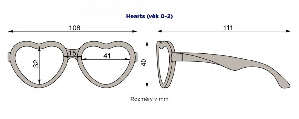 BABIATORS Sweetheart polarizačné slnečné okuliare, biele, 0-2 rokov