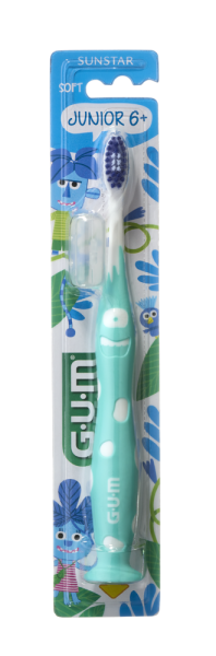 GUM Junior Monsters zubná kefka pre školákov (7-9 rokov)