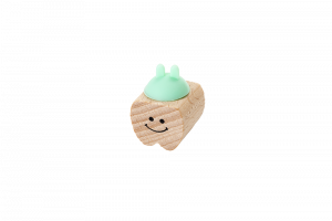 Drevené dózičky na úschovu mliečnych zúbkov, 4 ks