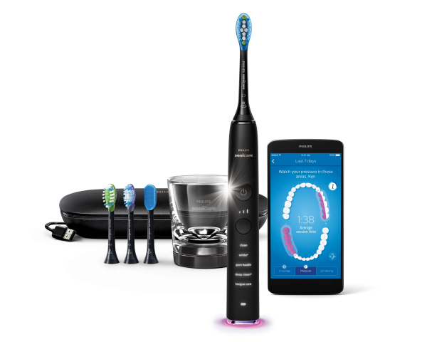 Philips Sonicare DiamondClean SMART Black HX9924/17, sonická kefka