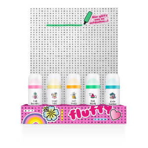 Bilou sada miniatúr sprchových pien Made With Love, 5x50 ml