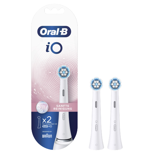 Oral-B iO Gentle Care White náhradné hlavice, 2 ks