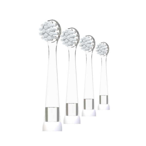 Bob a Bobek baby náhradné hlavice, 0-18 mesiacov, 4 ks