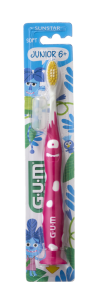 GUM Junior Monsters zubná kefka pre školákov (7-9 rokov)