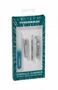 Tweezerman Nail Care Set Emerald Shimmer sada na manikúru