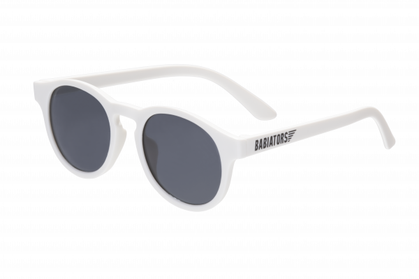 BABIATORS Keyhole slnečné okuliare, biele 6+
