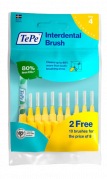 TePe Original medzizubné kefky z bioplastov 0,7 mm, žlté, 8+2 ks zadarmo
