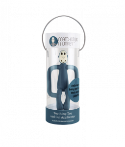 Matchstick Monkey hryzadlo, tmavo modrá