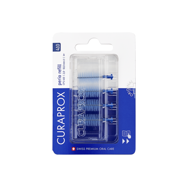 Curaprox CPS 410 perio, medzizubné kefky, 4 ks