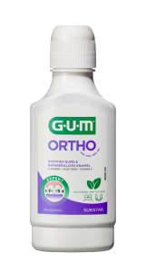 GUM Ortho ústny výplach pre nositelov strojčekov CPC 0,05 %, 300 ml