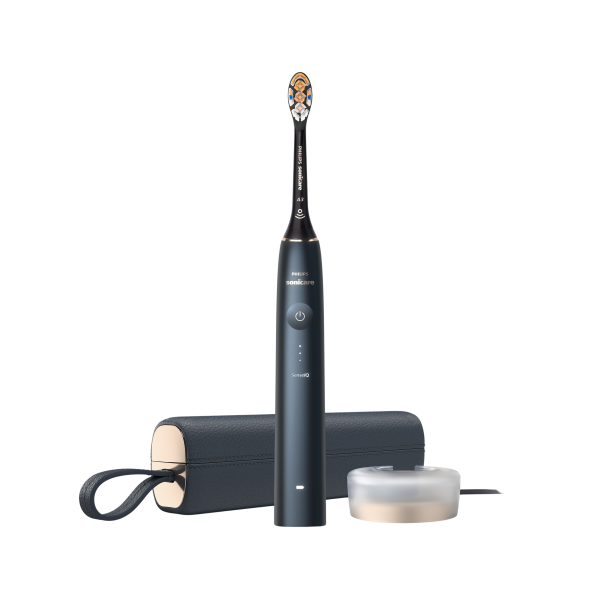 Philips Sonicare 9900 DiamondClean Prestige HX9992/12 Midnight Blue, Sonická elektrická zubná kefka s aplikáciou