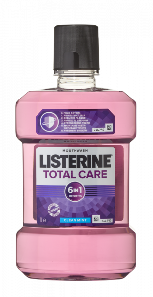 Listerine Total Care 6v1 ústna voda, 1000 ml