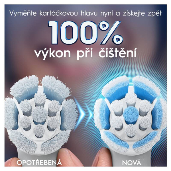 Oral-B iO Gentle Care White náhradné hlavice, 4 ks