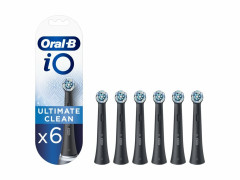 Oral-B iO Ultimate Clean Black náhradné hlavice, 6 ks