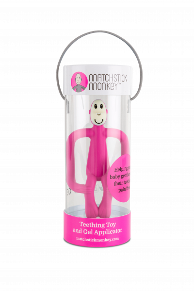 Matchstick Monkey hryzadlo, ružová