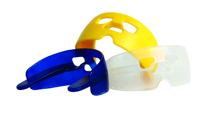 Glenroe Tuff Guard, špeciálny športový chránič, strieborný